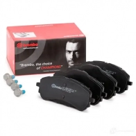 Тормозные колодки дисковые, комплект BREMBO 800783 25896 P 61 120 258 95 - Изображение 2