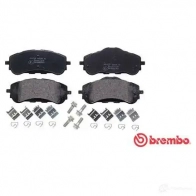 Тормозные колодки дисковые, комплект BREMBO 800783 25896 P 61 120 258 95 - Изображение 6