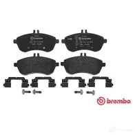 Тормозные колодки дисковые, комплект BREMBO 800412 8451D1340 P 50 067 2430 6 - Изображение 6