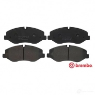 Тормозные колодки дисковые, комплект BREMBO 220 62 D19939223 P 50 129 800470 - Изображение 7