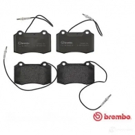 Тормозные колодки дисковые, комплект BREMBO 23754 P 61 064 800727 2375 3 - Изображение 6