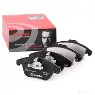 Тормозные колодки дисковые, комплект BREMBO 24124 800299 P 44 020 24 123 - Изображение 2