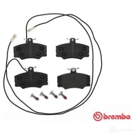 Тормозные колодки, комплект BREMBO p23048 2033 2 21271 799885 - Изображение 3