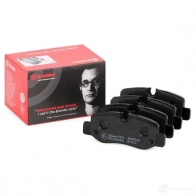 Тормозные колодки дисковые, комплект BREMBO P 50 126 D18939121 22 101 800467 - Изображение 2