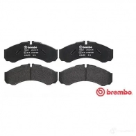 Тормозные колодки дисковые, комплект BREMBO 8687D1487 801265 29 121 P A6 021 - Изображение 7