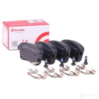 Тормозные колодки, комплект BREMBO 2 5184 p30064 25185 800200 - Изображение 2
