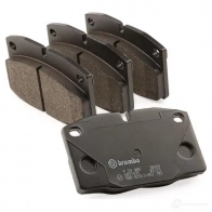 Тормозные колодки, комплект BREMBO p59005 734D48 20 939 800616 - Изображение 3