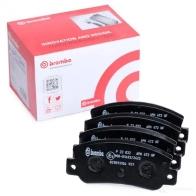 Тормозные колодки, комплект BREMBO 799874 21 107 B6WCS1 p23032 - Изображение 2