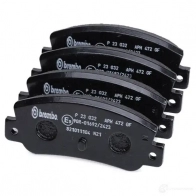 Тормозные колодки, комплект BREMBO 799874 21 107 B6WCS1 p23032 - Изображение 3
