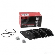 Тормозные колодки дисковые, комплект BREMBO 2198 0 21981 800558 P 56 038 - Изображение 2