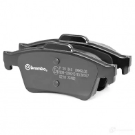 Тормозные колодки дисковые, комплект BREMBO P 59 044 234 82 23483 800649 - Изображение 5