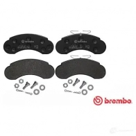 Тормозные колодки, комплект BREMBO 2 0934 800369 21573 p50021 - Изображение 3