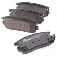 Тормозные колодки дисковые, комплект BREMBO 2449 8 799776 P 10 004 24499 - Изображение 3
