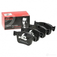Тормозные колодки дисковые, комплект BREMBO P 61 123 800786 2583 3 25834 - Изображение 2