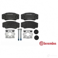 Тормозные колодки дисковые, комплект BREMBO 799924 239 21 P 23 093 3TOLLH6 - Изображение 6