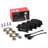 Тормозные колодки дисковые, комплект BREMBO P 85 083 801145 7921D1018 2 3326 - Изображение 2