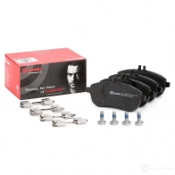 Тормозные колодки дисковые, комплект BREMBO P 50 070 2430 6 800415 OC150 - Изображение 2