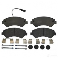 Тормозные колодки, комплект BREMBO 24467 p61094 24 466 800757 - Изображение 3