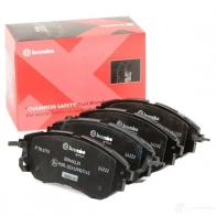 Тормозные колодки дисковые, комплект BREMBO 8020584069226 1422938850 I LDSO2 P 78 017X - Изображение 2