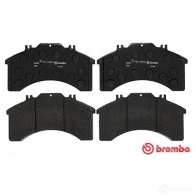 Тормозные колодки, комплект BREMBO 2903 2 pa6015 JPB0DYZ 801259 - Изображение 3