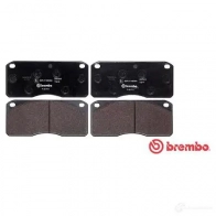 Тормозные колодки, комплект BREMBO 801255 29 302 7816D442 pa6011 - Изображение 3