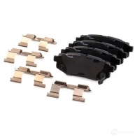 Тормозные колодки дисковые, комплект BREMBO 24 854 24855 P 78 018 800917 - Изображение 3