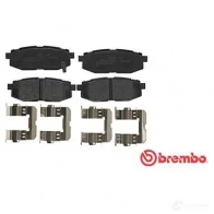 Тормозные колодки дисковые, комплект BREMBO 24 854 24855 P 78 018 800917 - Изображение 8
