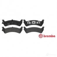 Тормозные колодки дисковые, комплект BREMBO 23628 800028 2 3627 P 24 042 - Изображение 3
