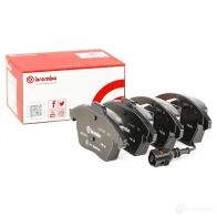 Тормозные колодки дисковые, комплект BREMBO 246 96 P 85 146 801206 D13198212 - Изображение 2