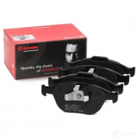 Тормозные колодки, комплект BREMBO 800044 23441 2 3440 p24058 - Изображение 2