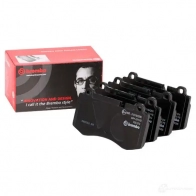 Тормозные колодки дисковые, комплект BREMBO 8343D1223 P 50 074 2396 0 800419 - Изображение 2
