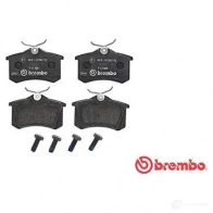 Тормозные колодки дисковые, комплект BREMBO 7234D340 800751 P 61 088 2 0961 - Изображение 6