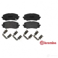 Тормозные колодки дисковые, комплект BREMBO 800187 P 30 045 24924 2 4910 - Изображение 3