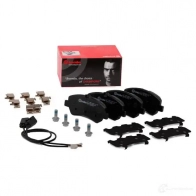Тормозные колодки дисковые, комплект BREMBO P 24 187 800085 256 03 25604 - Изображение 2