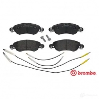 Тормозные колодки дисковые, комплект BREMBO RQADB7 232 76 800733 P 61 070 - Изображение 3
