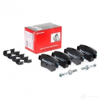 Тормозные колодки дисковые, комплект BREMBO NVU372 P 59 057 800661 243 49 - Изображение 2