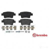Тормозные колодки дисковые, комплект BREMBO NVU372 P 59 057 800661 243 49 - Изображение 7