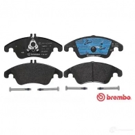 Тормозные колодки дисковые, комплект BREMBO P 50 069 800414 24311 2431 0 - Изображение 7