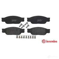 Тормозные колодки дисковые, комплект BREMBO 800234 7676D805 P 36 012 2342 3 - Изображение 3