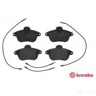 Тормозные колодки, комплект BREMBO 800711 2 1507 p61048 8684D1485 - Изображение 3
