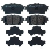 Тормозные колодки дисковые, комплект BREMBO 1438410907 P 83 174 Q3 9J6 - Изображение 3