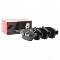 Тормозные колодки дисковые, комплект BREMBO 801235 24875 P 86 023 2 4399 - Изображение 2