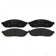 Тормозные колодки, комплект BREMBO 20 731 800617 p59007 7104BD177 - Изображение 3
