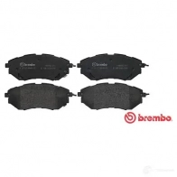 Тормозные колодки дисковые, комплект BREMBO 24 222 24223 800916 P 78 017 - Изображение 6