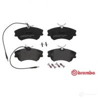 Тормозные колодки, комплект BREMBO 21889 p68023 800852 2 1888 - Изображение 3