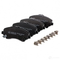 Тормозные колодки дисковые, комплект BREMBO 24 604 799812 P 11 022 24605 - Изображение 3