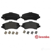 Тормозные колодки дисковые, комплект BREMBO 24 604 799812 P 11 022 24605 - Изображение 6