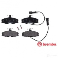 Тормозные колодки, комплект BREMBO p24014 800006 20862 208 61 - Изображение 3