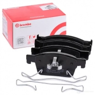 Тормозные колодки дисковые, комплект BREMBO P 59 091 22346 800679 22 345 - Изображение 2