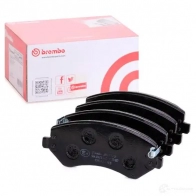 Тормозные колодки дисковые, комплект BREMBO 23639 P 37 007 800262 236 38 - Изображение 2